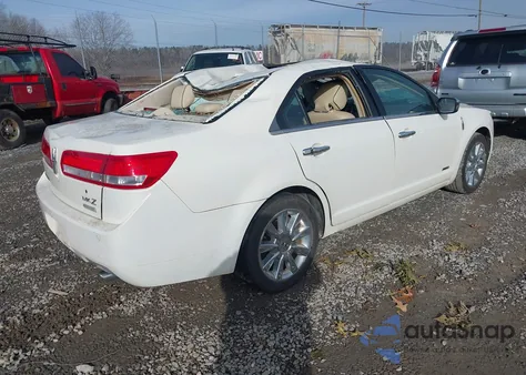 2012 Lincoln Mkz Hybrid from USA, damaged, VIN 3LNDL2L35CR808838